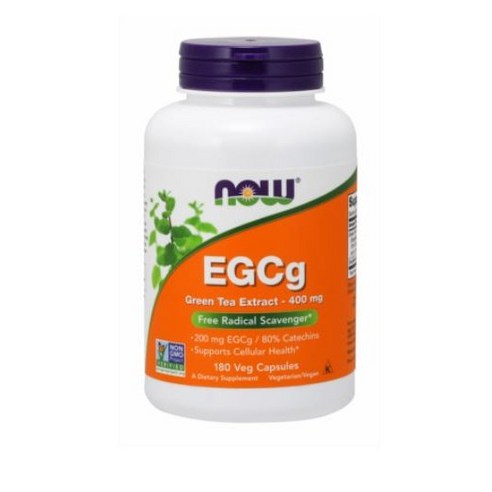 나우푸드 EGCg 녹차 추출물 400mg 베지 캡슐, 180정, 1개