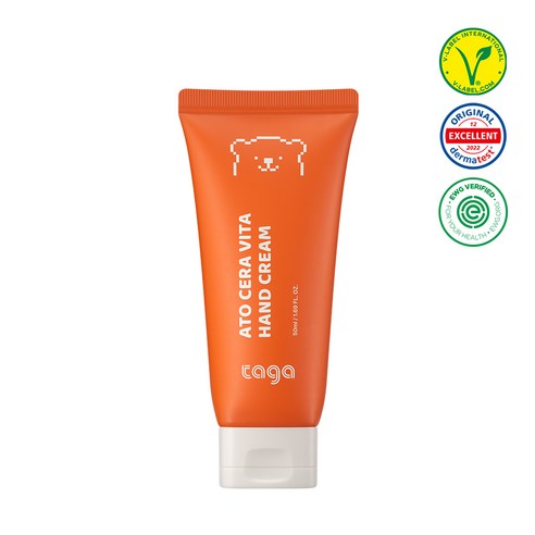 타가 비건 세라마이드 고보습 오렌지향 비타 핸드크림 50ml, 1개