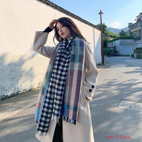 목도리 여자 가을 겨울 숄 보온 목도리