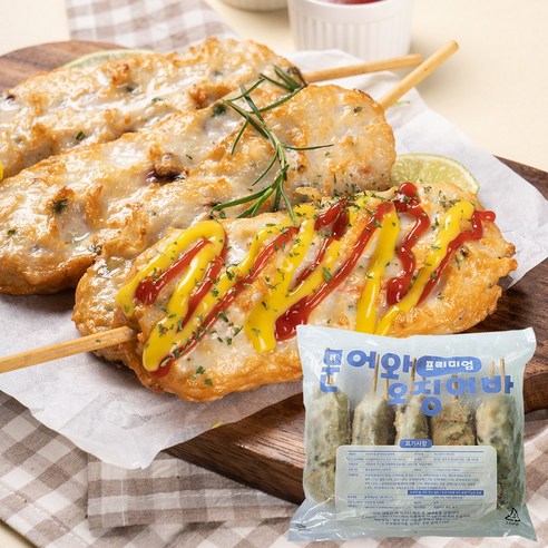 프리미엄 문어와오징어바 핫바 (125g x 10개입) 1.25kg - 간식용어묵/핫바 | 쿠팡