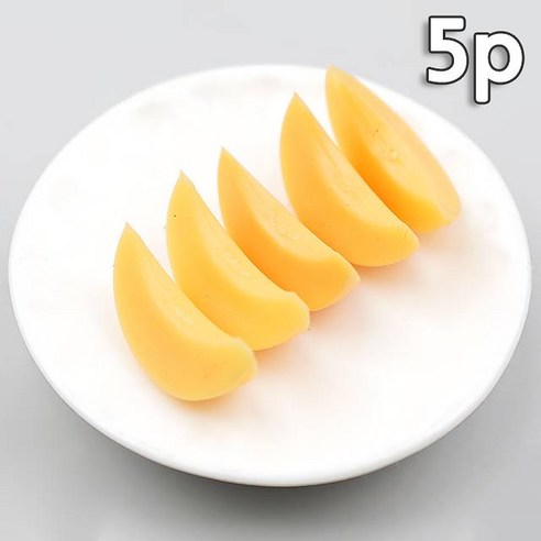 초미니 사과 모형 1.5cm 5개 세트 과일모형 음식모형 소품 장식 진열 주방 전시 데코 연출 꾸미기