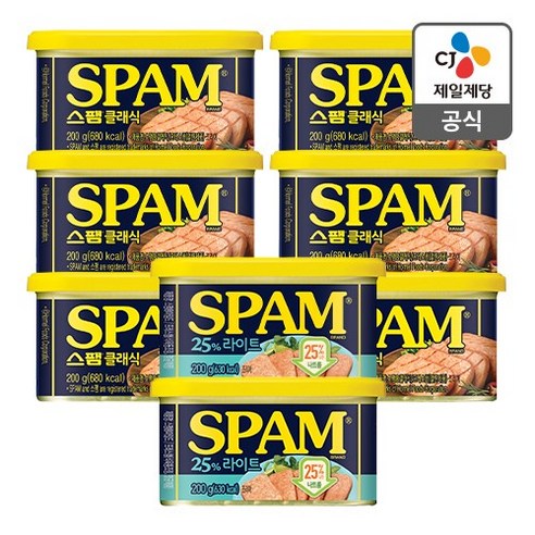 스팸 2종 세트, 1세트