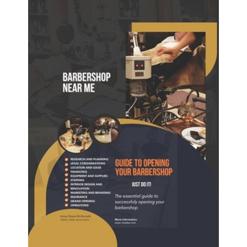(영문도서) Barbershop Near Me: A Maestro''s Guide to Opening your Barbershop Paperback, Independently Published, English, 9798852292032