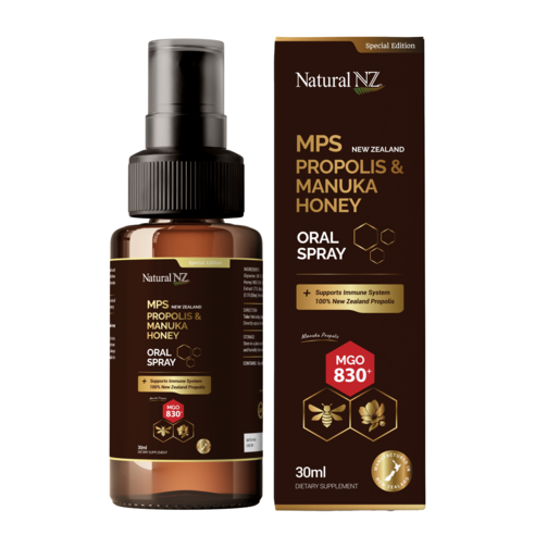 내추럴엔젯 슈페리얼 프로폴리스 & 마누카허니 (MGO 830+) 오랄스프레이 / Propolis &Manuka honey Oral Spary