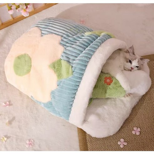 PCTN 고급 고양이 이불베개세트 캣배딩