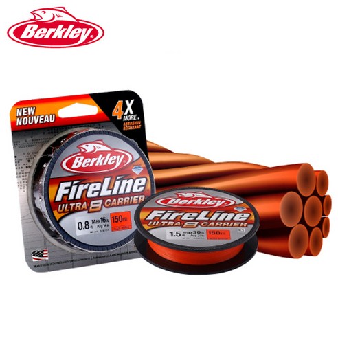 Berkley Fireline Fused Original Superline 125 Yd Spool(6/2-Pound Smoke), 1개 10 버클리 파이어라인 울트라8 150m 오렌지, 1.5, 1개
