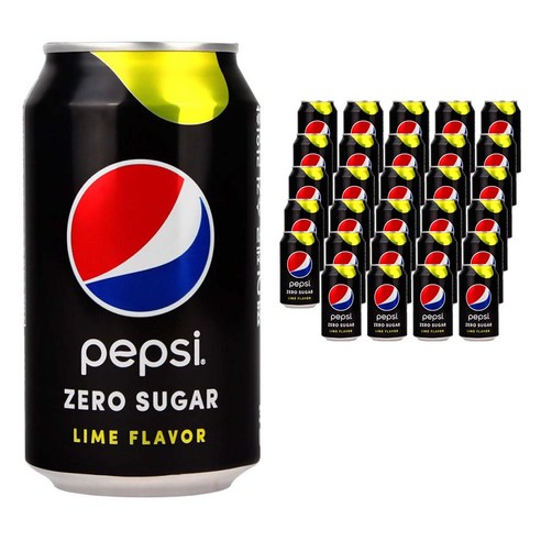 롯데 펩시콜라 제로 라임 355ml x 72캔, 72개