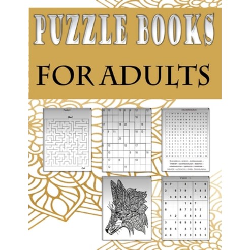 Puzzle books for adults: Fun and relaxing Activity Puzzle Book for Adults Word search Sudoku mand... Paperback, Independently Published, English, 9798700685542