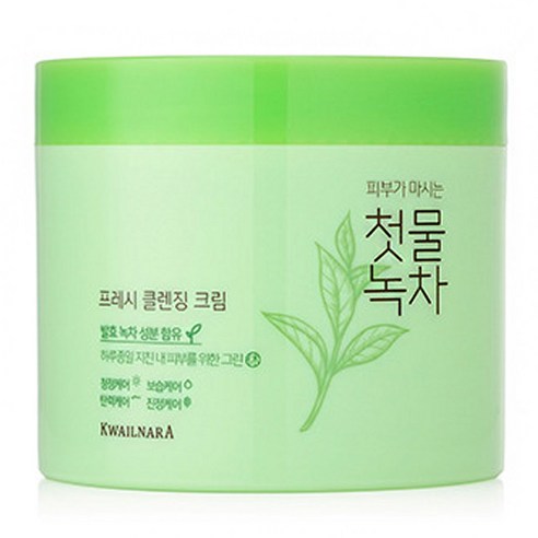 과일나라 첫물녹차 프레시 클렌징 크림, 300g, 1개