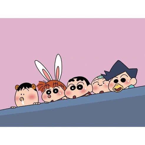보석십자수 짱구는 못말려 귀여운 캐릭터 쉬운 다이어몬드페이팅 집순이 큐빅취미 DIY 만들기세트 15종, 30*40, 06