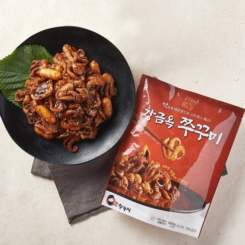 강금옥 쭈꾸미 볶음 마라맛 밀키트 캠핑요리 450g 2인분 반찬, 5개