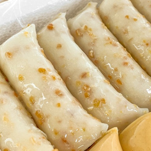 농가살리기 국내산 쌀로 만든 인절가래떡 2종 (콩가루/땅콩), 1박스, 2kg, 땅콩 가래떡 (34개 내외)