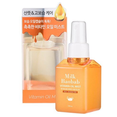 밀크바오밥 비타민 오일 미스트, 100ml, 1개