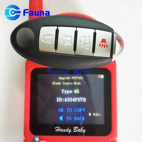 KR55WK48903 3154MHz 4 버튼 리모컨 닛산 알티마 맥시마 7952 ID46 칩 포함