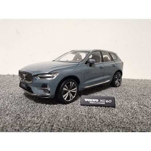 1:18 볼보 XC60 XC40 XC90 S60L S90 V40 VOLVO 다이캐스트 모형, XC60 플래시 실버 그레이