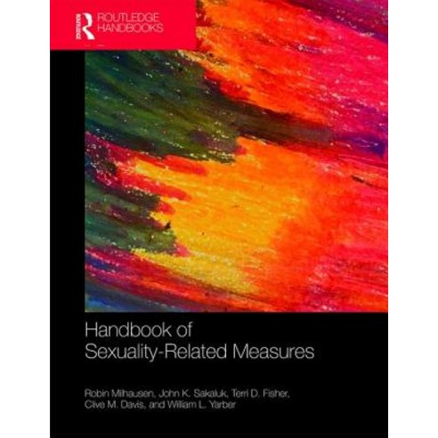 Handbook of Sexuality-Related Measures Paperback, Routledge