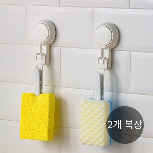주방 비 천공 후크 강한 비스코스 벽 교수형 유리 수건 원활한 흡입 컵 클립 후크