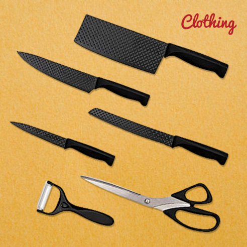 칼질, 이제 스트레스 받지 마세요! 요리 시간이 즐거워지는 마법, 칼세트 6종 리뷰 칼세트