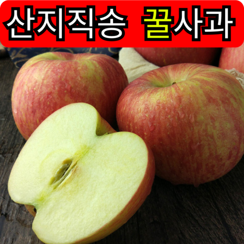 [품질보장]꿀범벅 산지직송 꿀Brix 상위가정용 사과