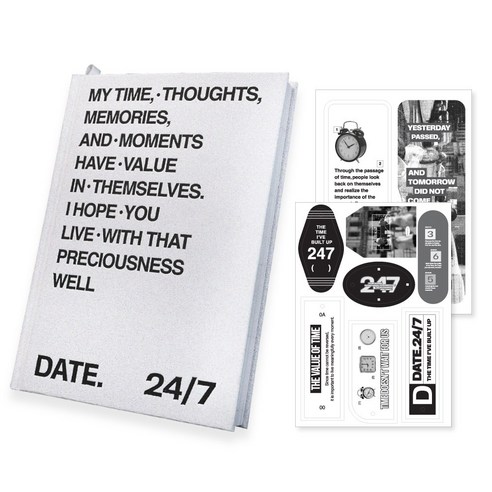 계획적인 생활을 위한 최적의 동반자: 워너디스 24 / 7 데이즈 다이어리 일기장 오롤리데이다이어리