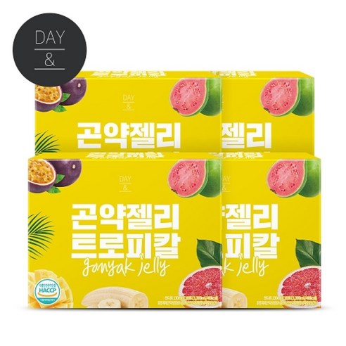 [참앤들황토농원]데이앤 트로피칼 곤약젤리 10포 3박스, 3개, 1.3L