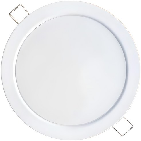 레톤 LED 6인치 15w 방습형 욕실 매입등, 화이트+주백색, 1개