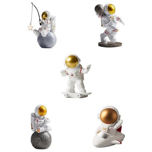 수지 우주인 동상 장식 홈 오피스 우주 비행사 Decors 모델 9+수지 우주인 동상 장식 홈 오피스 우주 비행사 Decors, 설명한대로