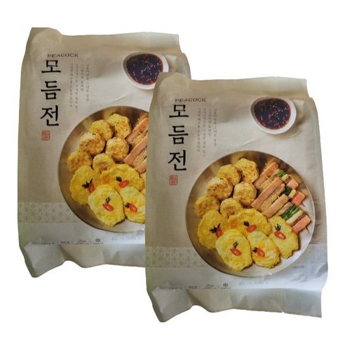 피코크 피코크 모듬전 470g x 1개, 아이스보냉백포장, 480g