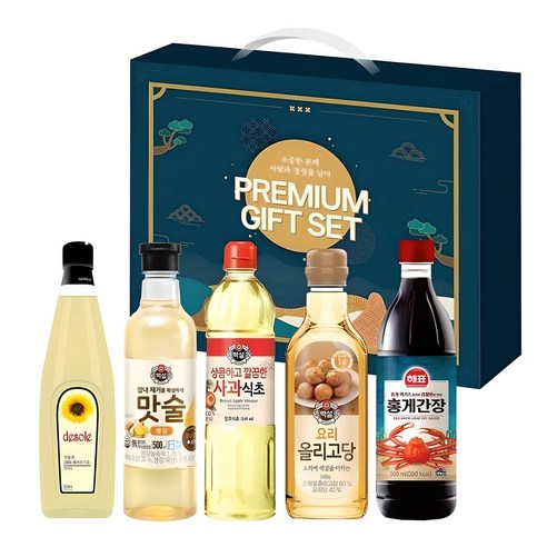 실속선물 프리미엄 정성 5종선물세트 설 추석 명절 종합 1세트, 1개