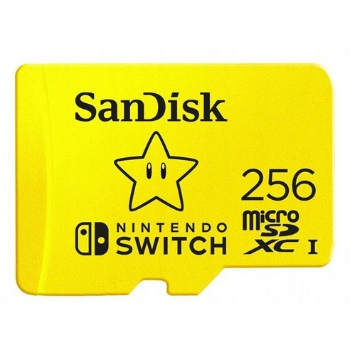 샌디스크 닌텐도 스위치 마이크로 SD카드 메모리카드 256, 256GB