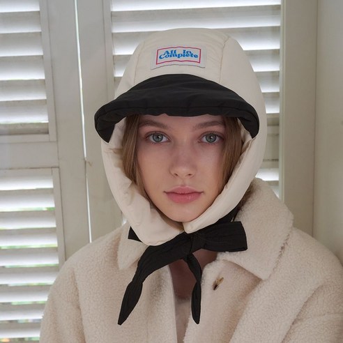 올인컴플리트 셀럽착용 Panda Padding Balaclava 리뷰 판다패딩바라클라바