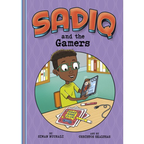 Sadiq and the Gamers Paperback, Picture Window Books, English, 9781663921918