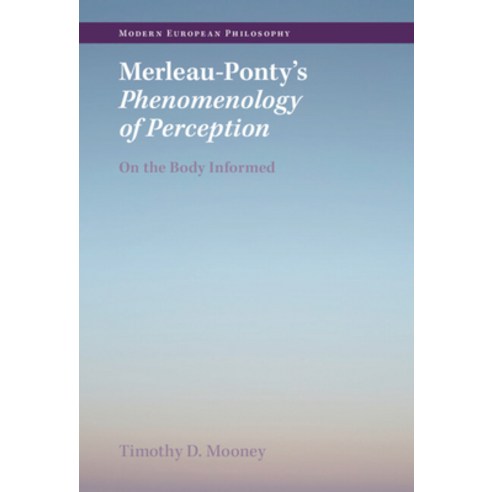 (영문도서) Merleau-Ponty''s Phenomenology of Perception Hardcover, Cambridge University Press