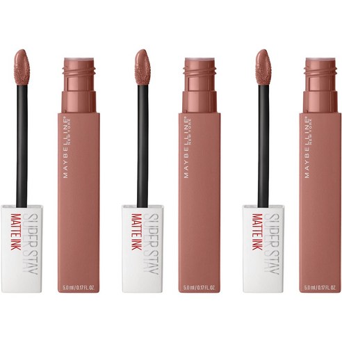 메이블린 뉴욕 슈퍼 스테이 립 잉크 5ml, 065 Seductress, 3개