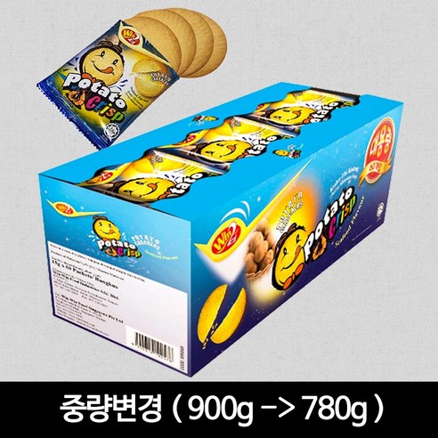 윈윈푸드 포테이토 크리스프 씨푸드맛, 780g, 2개