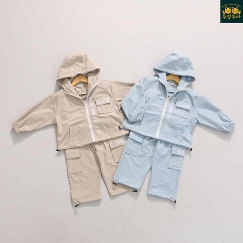 봄과 가을에 완벽한 키즈 주니어 아노락 바람막이