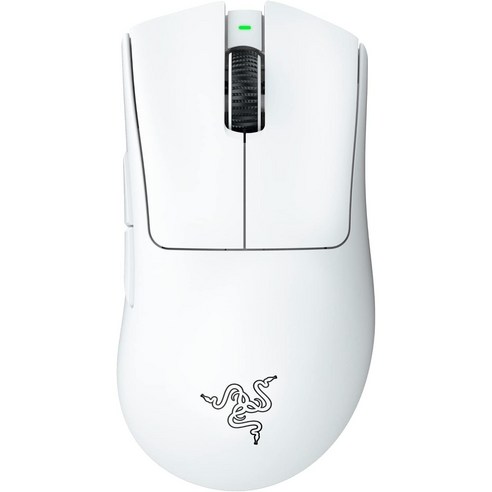 레이저 DeathAdder V3 Pro 무선 마우스, RZ01-04630200-R3A1/화이트, 화이트