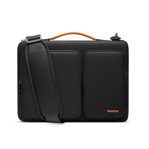 탐탁 360도 세이프 가드 랩탑 숄더 백 A42-C01D, Black, 1개