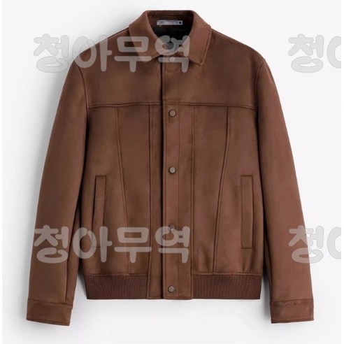 자라옴므 남성용 스웨이드 자켓 zara 2컬러