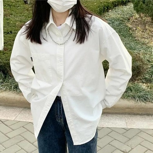 투니스 여성 베이직 긴소매 셔츠