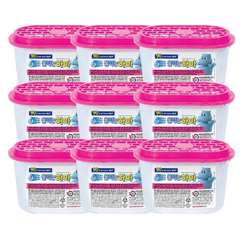 물먹는 하마 옷장용 300g x 27개 습기제거 신발장 탈취