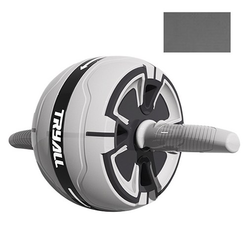 Senro AB슬라이드 네잎클로버 고퀄리티 저소음 슬라이더 복근운동기구, 무반등 그레이