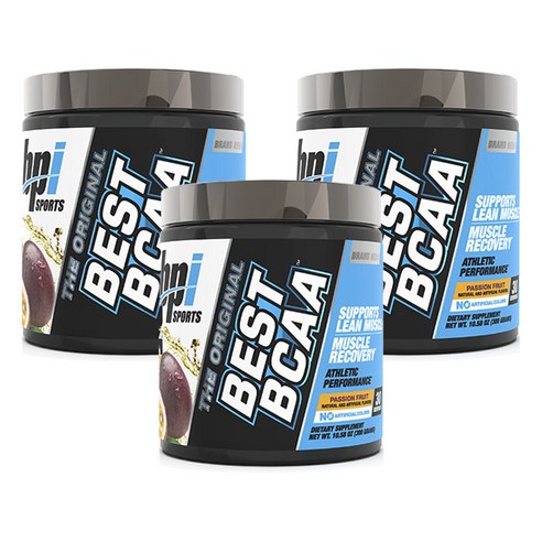 비피아이스포츠 베스트 BCAA 패션 프루트, 3개, 300g