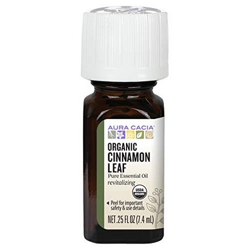 아우라카시아 퓨어 아로마테라피 오일, 7.4ml, Cinnamon Leaf, 1개