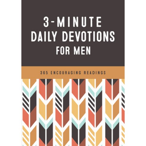 3-Minute Daily Devotions for Men: 365 Encouraging Readings Paperback, Barbour Publishing, English, 9781643527857
