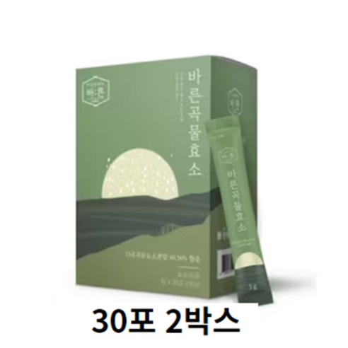건강한약속 바른 곡물효소 누룽지맛, 3g, 60개