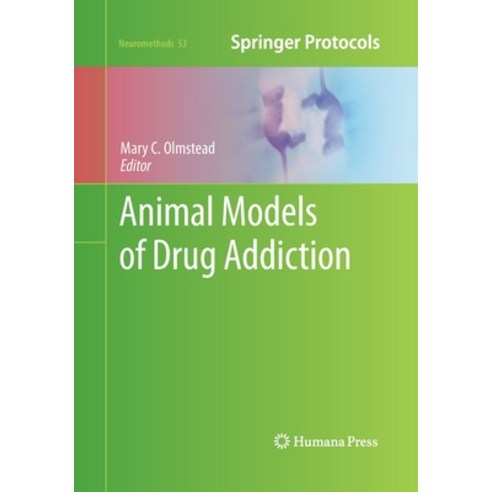 (영문도서) Animal Models of Drug Addiction Paperback, Humana, English, 9781493957453
