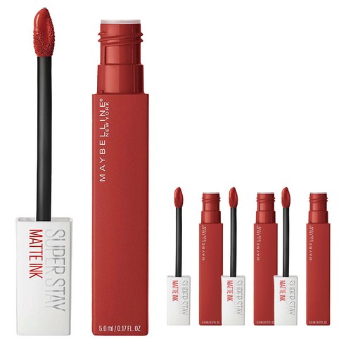 메이블린 슈퍼 스테이 매트 잉크 5.0ml, 118 Dancer, 4개, 5ml