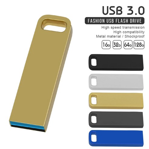 USB 30 플래시 드라이브 8 gb32 gb 16gb 32 64gb 128gb usb3 실버 건 컬러 디스크 0 스틱 펜 최고의 선물, 8.16GB  bright silver