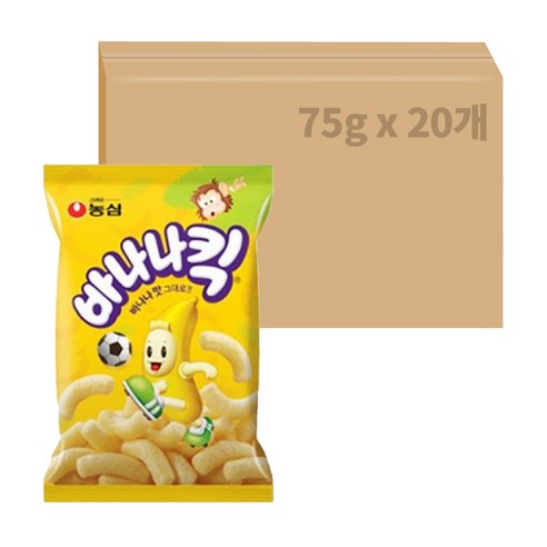 바나나킥, 75g, 6개